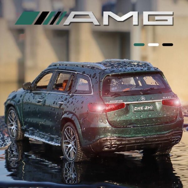 Simulation Model of Mercedes-Benz GLS AMG G63 1/24 Alloy Die Casting Car - Image 2