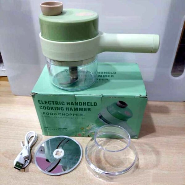 2 In 1 Multi-Functional Electric Handheld Cooking Hammer Food Chopper - Image 9