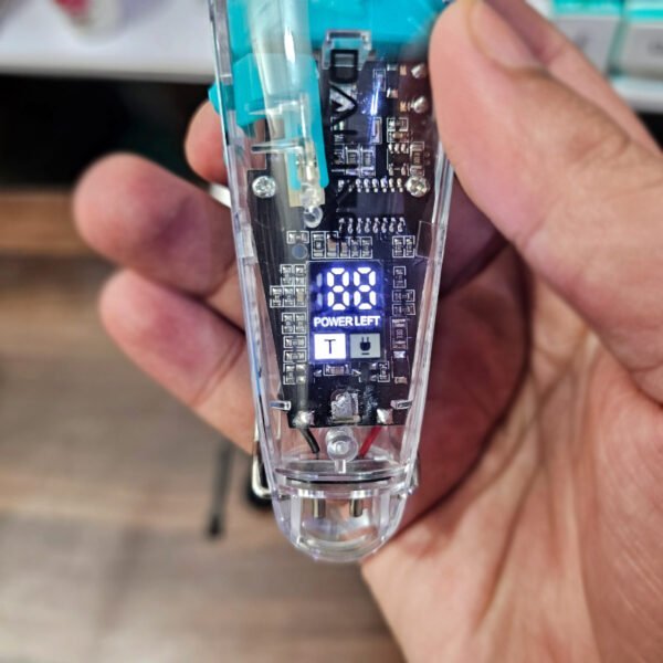 Daling DL-1631 Full Transparent Visible Body LED Dispaly Hair Trimmer - Image 5