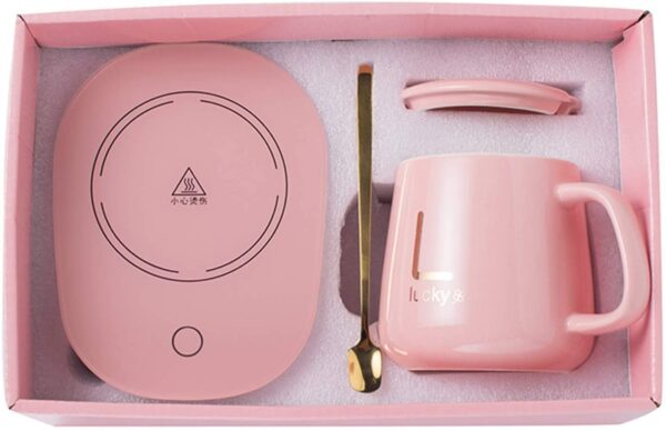 Electric Heating Pad Coffee Mug Cup Warmer Pad For Home Office - Image 3
