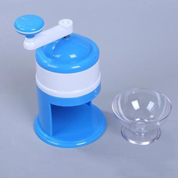 Ice Breaker Hand Crank Kitchen Tool Ice Crusher Snow Cone Maker Machine - Image 4