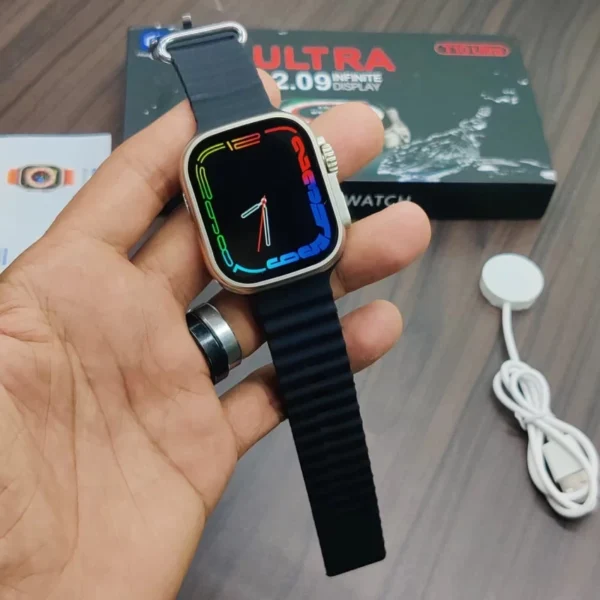 T10/T900 Ultra 2.09" Smart Watch with Bluetooth Calling & Wireless Charging - Image 10