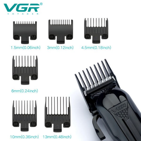 VGR V-282 Professional Rechargeable Cordless Hair Clipper For Men - Image 4