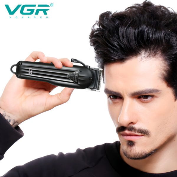 VGR V-282 Professional Rechargeable Cordless Hair Clipper For Men - Image 5