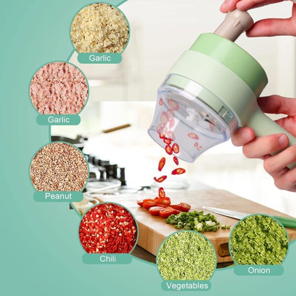 2 In 1 Multi-Functional Electric Handheld Cooking Hammer Food Chopper - Image 5