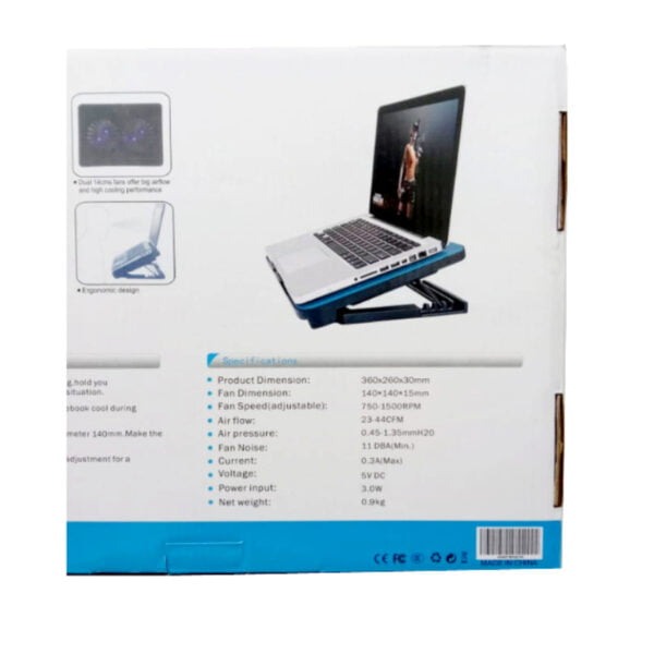 N99 Adjustable Special Air Flow Outlet Design Laptop Cooling Partner - Image 5