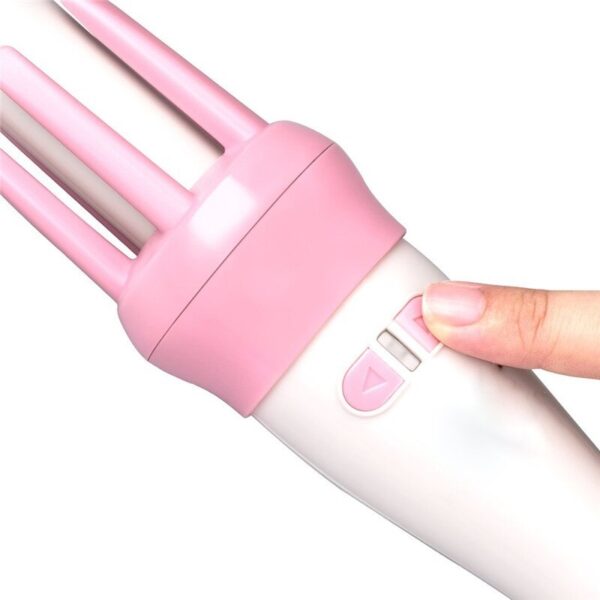 Automatic Hair Curler Rotating Rolling Iron Fast Styling Wand Ceramic Heating Tube with Plant Protein Coating - Image 6