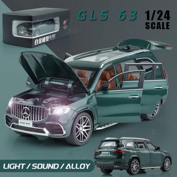 Simulation Model of Mercedes-Benz GLS AMG G63 1/24 Alloy Die Casting Car - Image 7