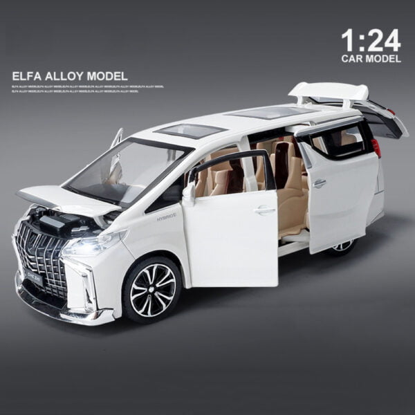 Dynamic Drive Explorer Alphard Feature-Packed Die-Cast Metal Model Car With Light And Sound - Image 7