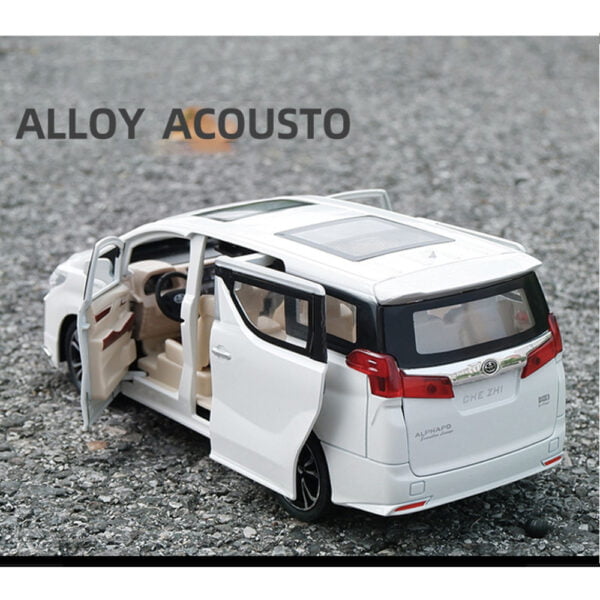 Dynamic Drive Explorer Alphard Feature-Packed Die-Cast Metal Model Car With Light And Sound - Image 8