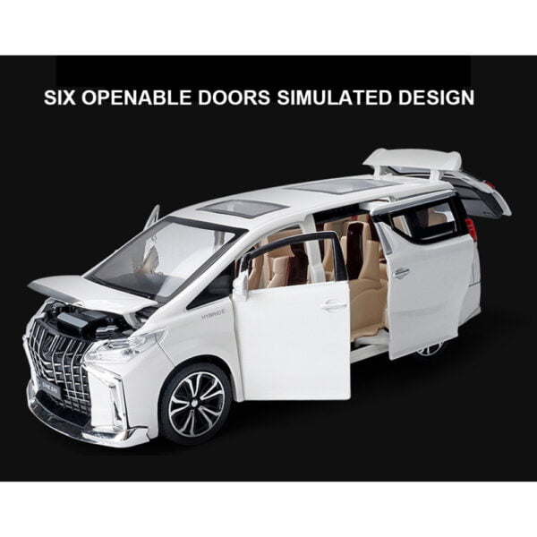 Dynamic Drive Explorer Alphard Feature-Packed Die-Cast Metal Model Car With Light And Sound - Image 4