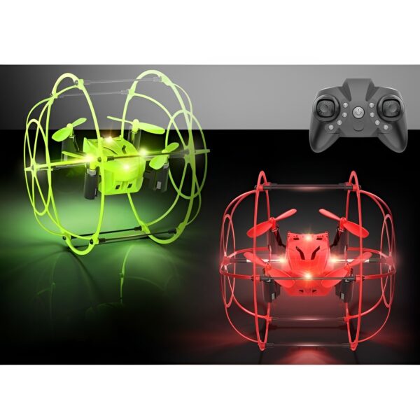 2.4G Four-Axis Dual-Mode 6 Channels Mini Remote Control Quadcopter Drone Toy - Image 7