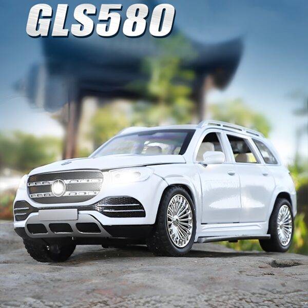 Mercedes-Benz GLS 580 SUV 1/24 Alloy Model Die-Cast Car Toy