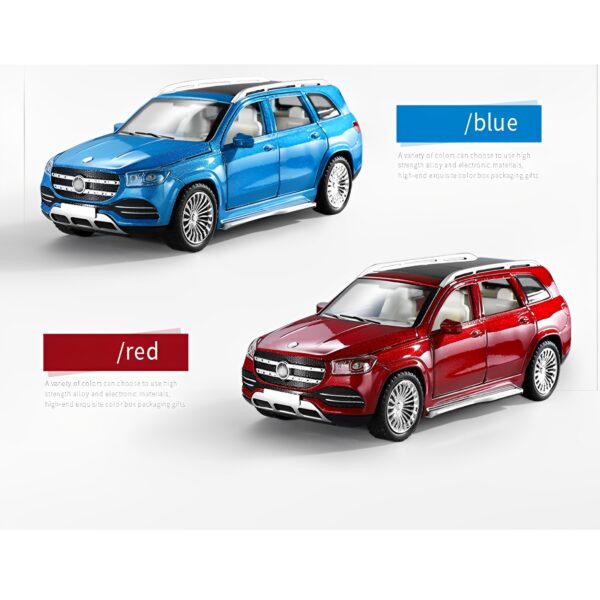 Mercedes-Benz GLS 580 SUV 1/24 Alloy Model Die-Cast Car Toy - Image 4