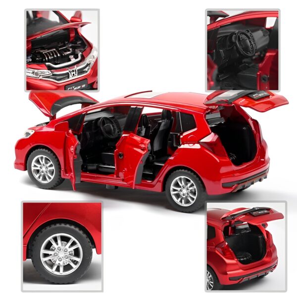 1:32 Premium Honda Fit GK-5 Die-Cast Model Alloy Car Toy - Image 7
