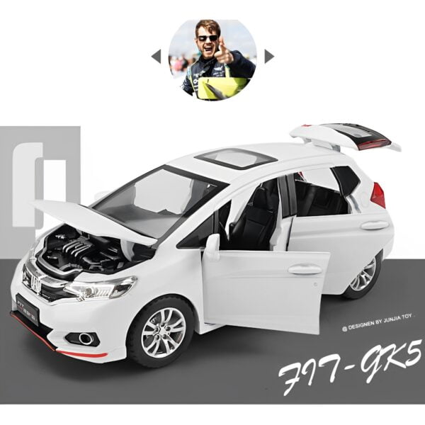 1:32 Premium Honda Fit GK-5 Die-Cast Model Alloy Car Toy - Image 8