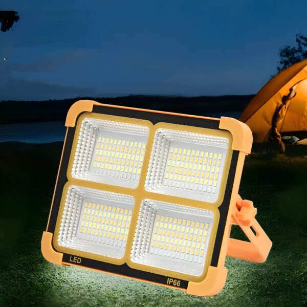 X8 Multifunctional Portable 1000W Solar LED Street Light High-Quality Rechargeable Off-Grid Private Lighting Solution - Image 3
