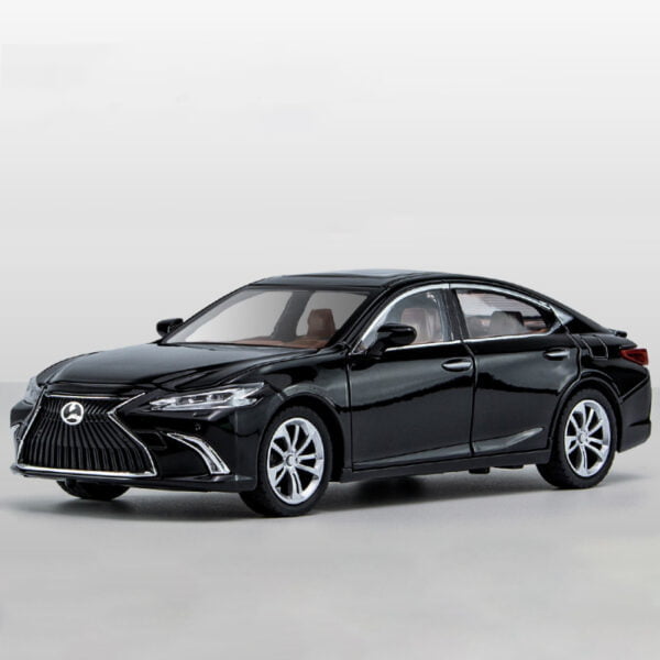 Lexus ES300 Diecasts Alloy Model Six Doors Open Metal Pull Back Vehicles Sound and Light Car - Image 8