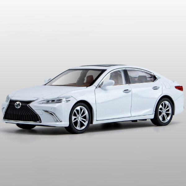 Lexus ES300 Diecasts Alloy Model Six Doors Open Metal Pull Back Vehicles Sound and Light Car - Image 7