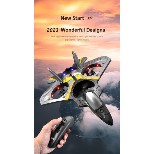 V17 2.4GHz 6CH EPP Remote Control Gravity Sensing 4 Motor Aircraft - Image 3