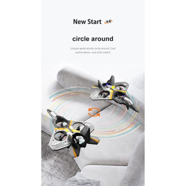 V17 2.4GHz 6CH EPP Remote Control Gravity Sensing 4 Motor Aircraft - Image 7