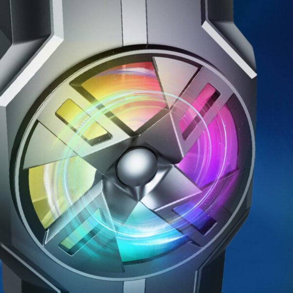 S3 Mobile Phone Radiator Strong Wind Low Noise Colorful Lights Non-Slip Fan - Image 6