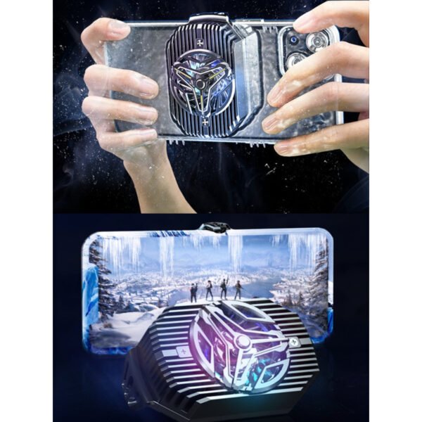 Mobile Cooler GT16 Turbo Cooling Alloy Material Silent Cooling Pure Metal Semiconductor - Image 6