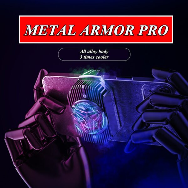 Mobile Cooler GT16 Turbo Cooling Alloy Material Silent Cooling Pure Metal Semiconductor - Image 4