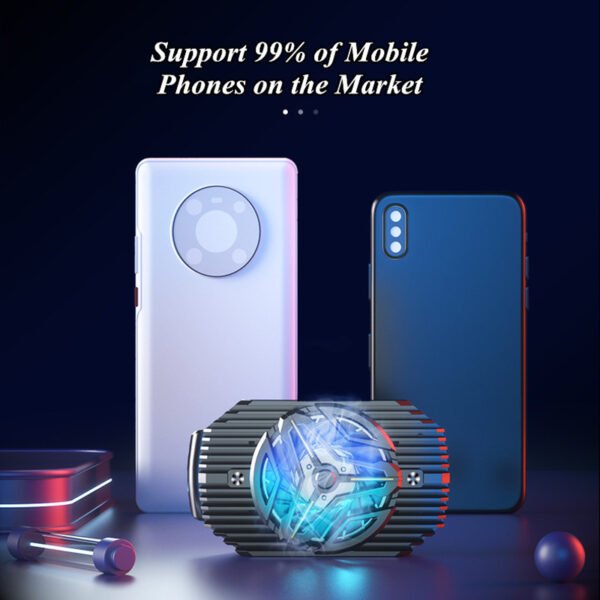 Mobile Cooler GT16 Turbo Cooling Alloy Material Silent Cooling Pure Metal Semiconductor - Image 7
