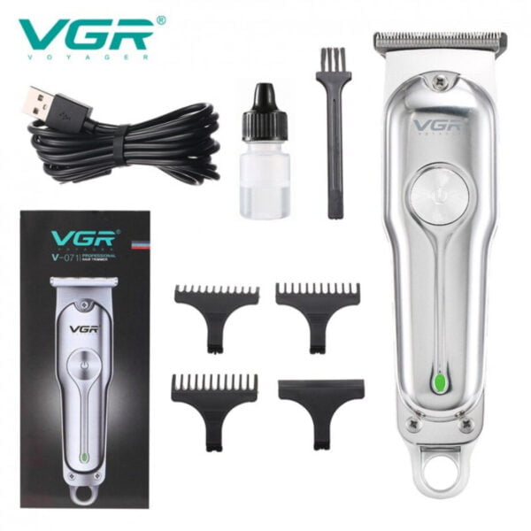 Voyager V-071 Professional Hair Trimmer With Precision T-Blade And Turbo Function - Image 3