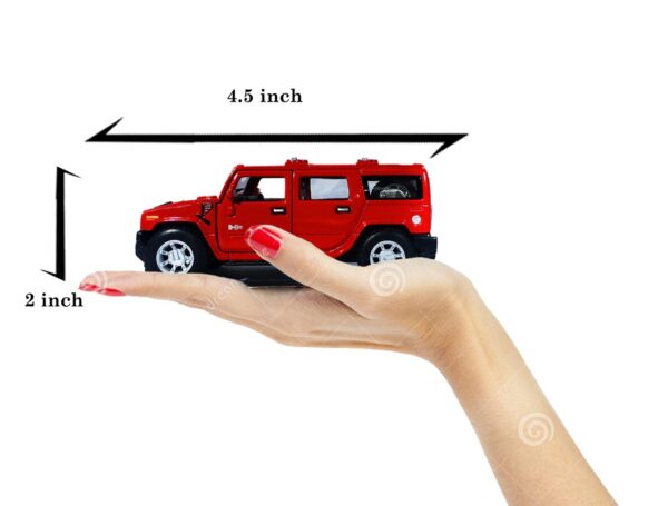 SUV 1:20 H2 Diecast Model Toy Car Kids Play Toy - Image 5