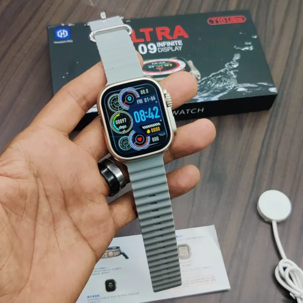 T10/T900 Ultra 2.09" Smart Watch with Bluetooth Calling & Wireless Charging - Image 8