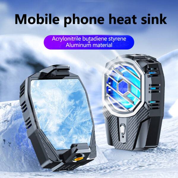 X91 Mobile Phone Cooler With Semiconductor Refrigeration Cooling Fan