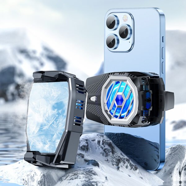 X91 Mobile Phone Cooler With Semiconductor Refrigeration Cooling Fan - Image 4