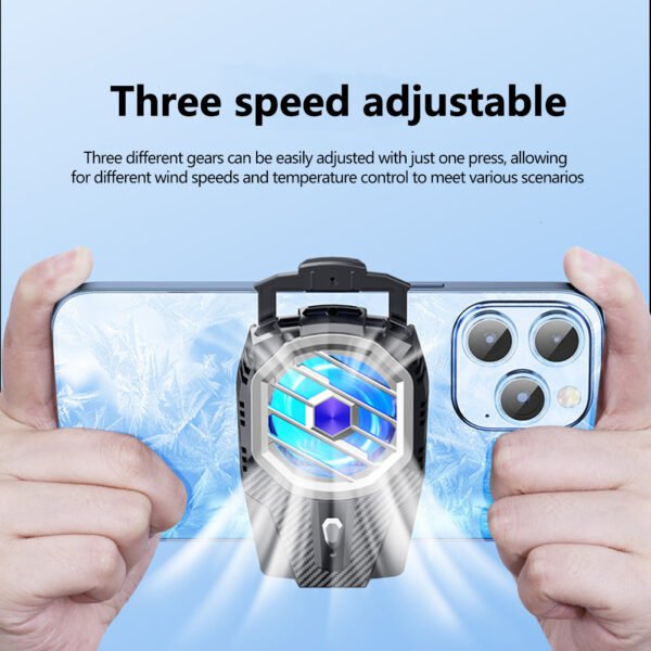 X91 Mobile Phone Cooler With Semiconductor Refrigeration Cooling Fan - Image 7