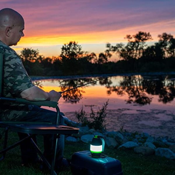 Multi-Functional Portable Rechargeable Camping Lantern With Flashlight And Power Bank - Image 3