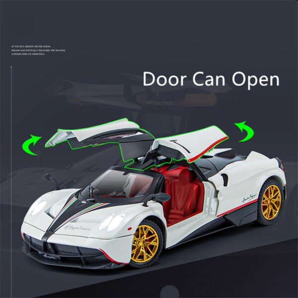 Pagani Huayra Alloy Sports Model Simulation Diecast Car - Image 4