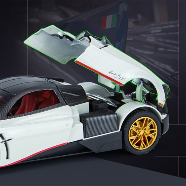 Pagani Huayra Alloy Sports Model Simulation Diecast Car - Image 5