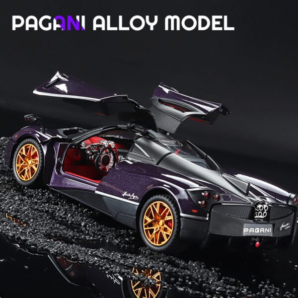 Pagani Huayra Alloy Sports Model Simulation Diecast Car - Image 6