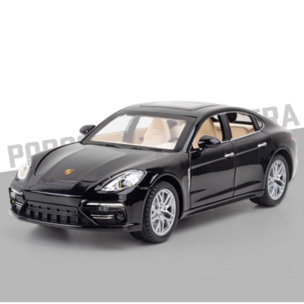 Panamera Alloy Model Diecasts Vehicles With Sound Light Pull Back Car - Image 4