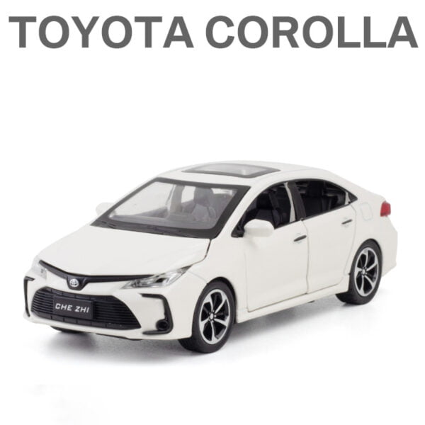 Toyota Corolla Alloy Car Metal Collection Model Die-Cast Toy Car - Image 4