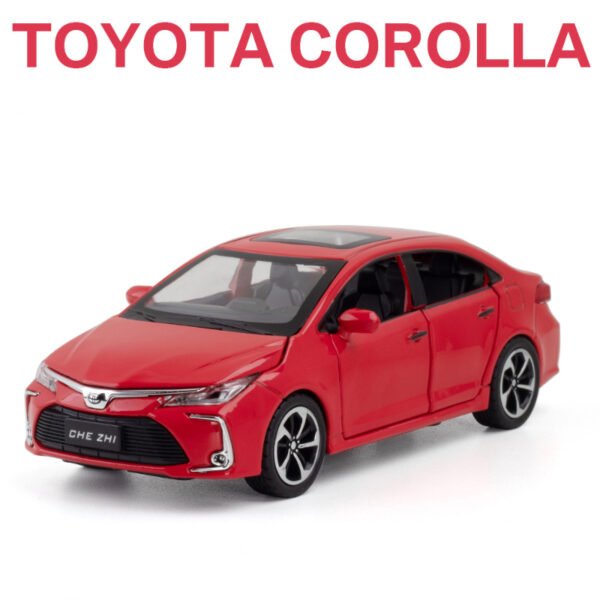Toyota Corolla Alloy Car Metal Collection Model Die-Cast Toy Car - Image 6