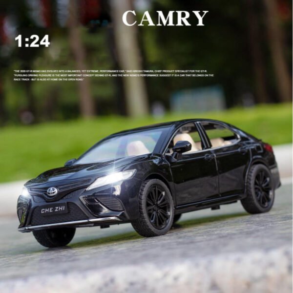 Toyota Camry Die casts & Metal Car Model Pull Back with Sound and Light - Image 6