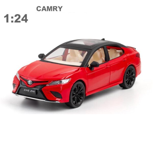Toyota Camry Die casts & Metal Car Model Pull Back with Sound and Light - Image 3