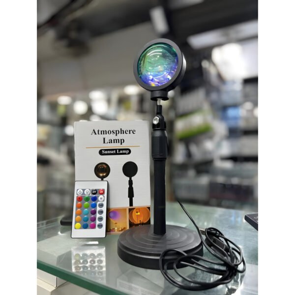 High-Efficiency USB Sunset Projector Lamp With 16-Color LED And Remote Control - Image 4