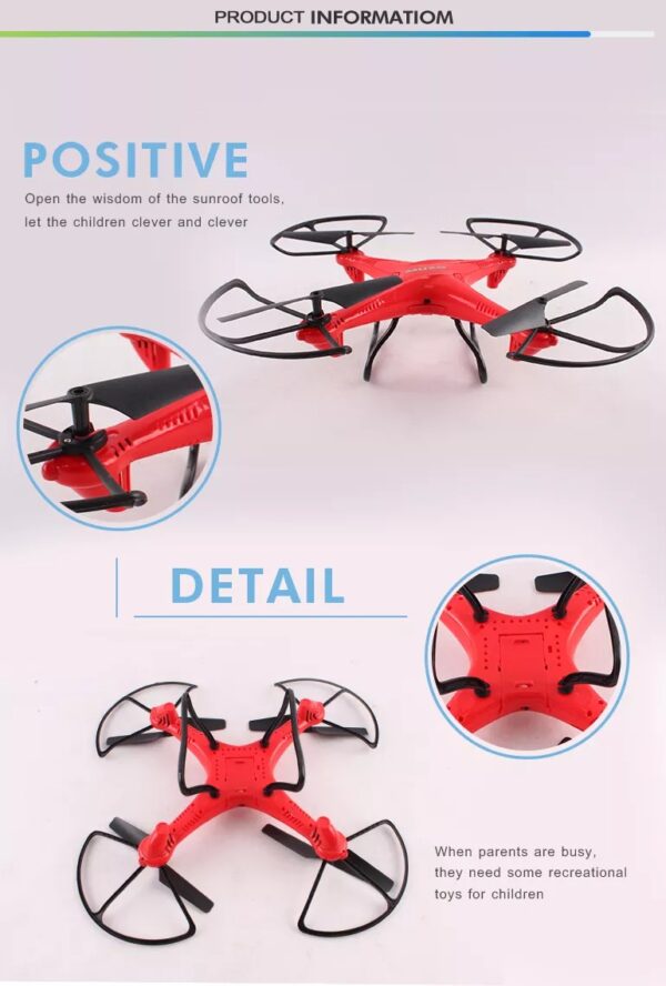 MUYS Tracker Headless Drone 2.4G 6-Axis Quadcopter With Remote Controller