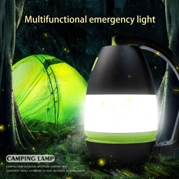 Multi-Functional Portable Rechargeable Camping Lantern With Flashlight And Power Bank - Image 4