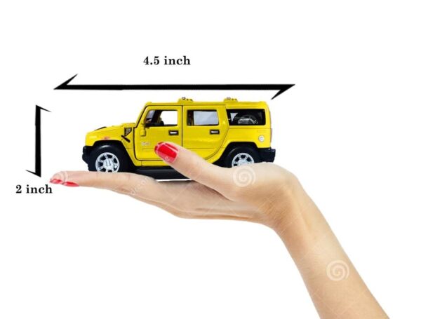 SUV 1:20 H2 Diecast Model Toy Car Kids Play Toy - Image 3