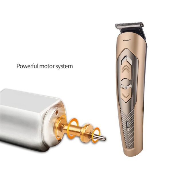 Professional Electric Hair Clipper Rechargeable Cutting Machine With 4 Length Limit Combs - Image 6