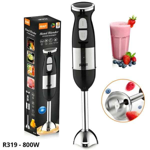 R.319 RAF 4-Blade Fast Start 2-Speed Level 800W Electric Hand Blender (Copy) - Image 5
